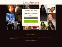 Tablet Screenshot of crossdresscam.com